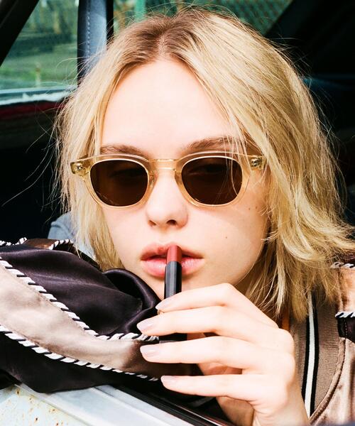 Schott(ショット)の「Schott/ショット/EYEWEAR SLIAM/モデル スリム サングラス(サングラス・メンズ・ナチュラル/ブラック・F)」の2枚目の写真