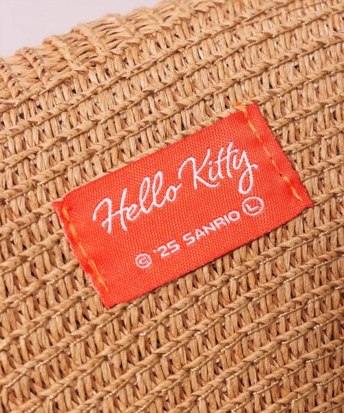 sanrio（サンリオ）の「(SK)【sanrio】ストロー素材ミニ フラップ ショルダーバッグ（ショルダーバッグ・レディース・ベージュ系1/ベージュ系3/ベージュ系4/ベージュ系2・ONE SIZE）」の5枚目の写真