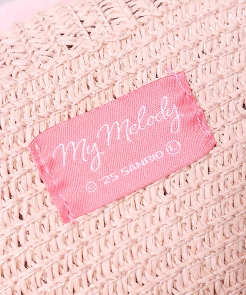 sanrio（サンリオ）の「(SK)【sanrio】ストロー素材ミニ フラップ ショルダーバッグ（ショルダーバッグ・レディース・ベージュ系1/ベージュ系3/ベージュ系4/ベージュ系2・ONE SIZE）」の6枚目の写真