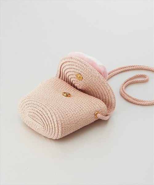 sanrio（サンリオ）の「(SK)【sanrio】ストロー素材ミニ フラップ ショルダーバッグ（ショルダーバッグ・レディース・ベージュ系1/ベージュ系3/ベージュ系4/ベージュ系2・ONE SIZE）」の15枚目の写真