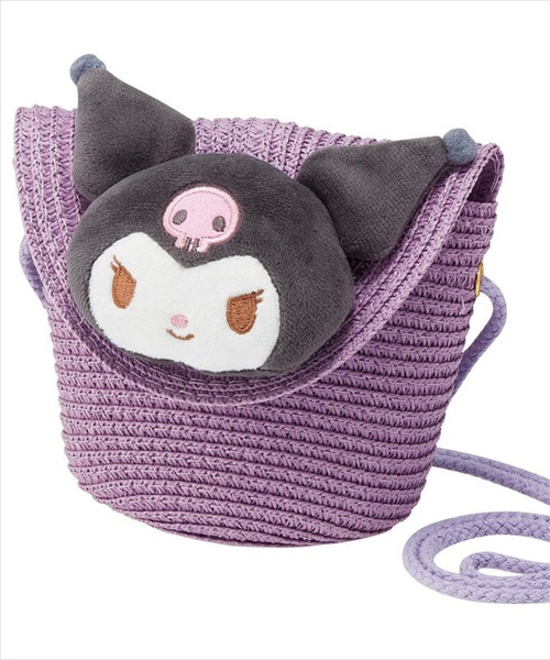 sanrio（サンリオ）の「(SK)【sanrio】ストロー素材ミニ フラップ ショルダーバッグ（ショルダーバッグ・レディース・ベージュ系1/ベージュ系3/ベージュ系4/ベージュ系2・ONE SIZE）」の16枚目の写真