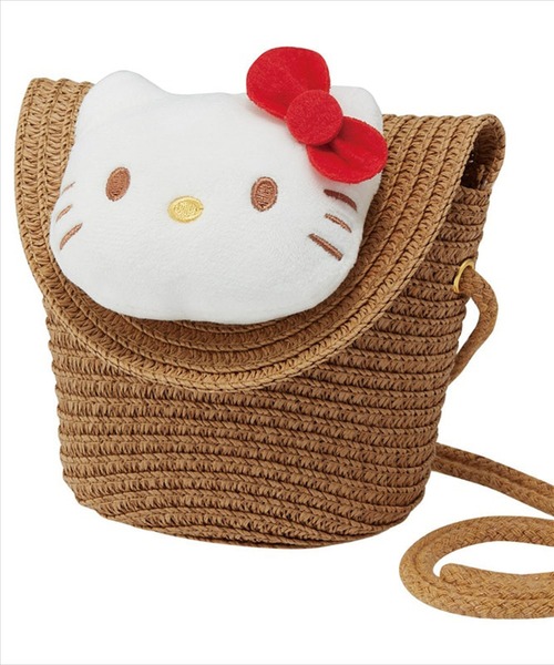 sanrio（サンリオ）の「(SK)【sanrio】ストロー素材ミニ フラップ ショルダーバッグ（ショルダーバッグ・レディース・ベージュ系1/ベージュ系3/ベージュ系4/ベージュ系2・ONE SIZE）」の20枚目の写真