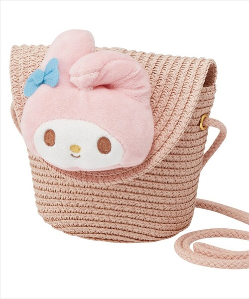 sanrio（サンリオ）の「(SK)【sanrio】ストロー素材ミニ フラップ ショルダーバッグ（ショルダーバッグ・レディース・ベージュ系1/ベージュ系3/ベージュ系4/ベージュ系2・ONE SIZE）」の22枚目の写真
