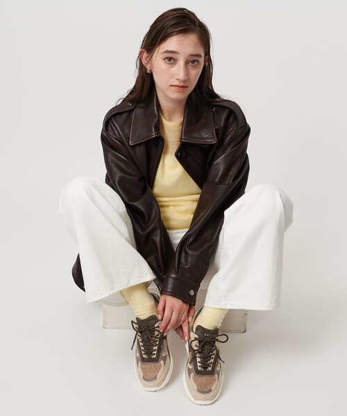 D.A.T.E.（デイト）の「【別注】＜D.A.T.E.＞FG BOA スニーカー（スニーカー・レディース・ダークブラウン・22.5/23.5/24.5/25.5）」の4枚目の写真