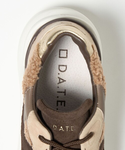 D.A.T.E.（デイト）の「【別注】＜D.A.T.E.＞FG BOA スニーカー（スニーカー・レディース・ダークブラウン・22.5/23.5/24.5/25.5）」の12枚目の写真