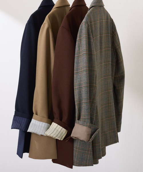 COLLAGE GALLARDAGALANTE ウールライクダブルジャケット COLLAGE GALLARDAGALANTE｜ウールライクダブルジャケット