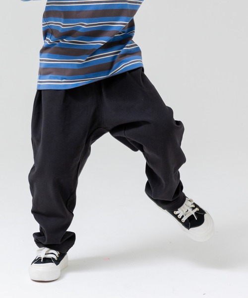 chil2（チルツー）の「全12色 カラバリ ハイパーストレッチ ワイドパンツ（その他パンツ・キッズ・チャコールグレー/ワインレッド/クリーム/ミント/ブルー/イエロー/カーキ/ブラウン/ネイビー/ベージュ/ブラック/ライトブルー・150cm/90cm/110cm/100cm/120cm/140cm/80ｃｍ/130cm）」の18枚目の写真