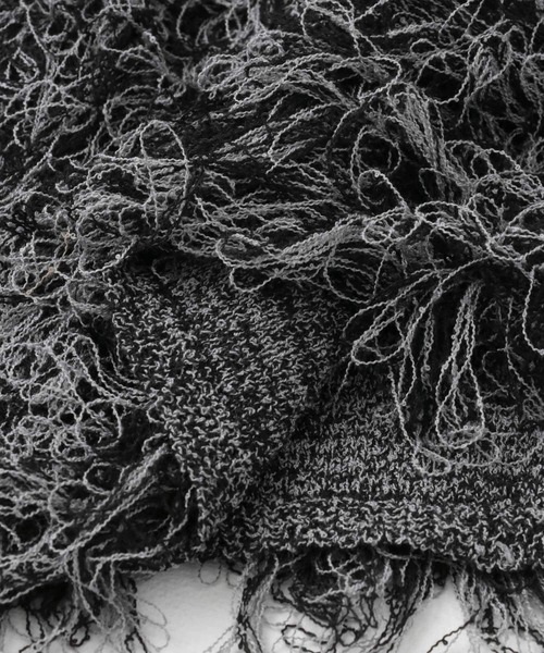 KBF（ケイビーエフ）の「ループフリンジニットワンピース（ワンピース・レディース・グレー系その他/ベージュ系その他・ONE）」の21枚目の写真