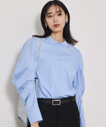 qualite | カービースリーブブラウス(シャツ/ブラウス)