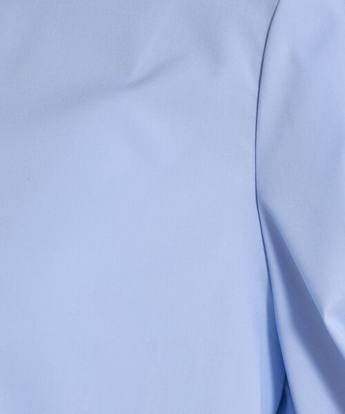 qualite（カリテ）の「カービースリーブブラウス（シャツ/ブラウス・レディース・ブルー/オフホワイト・フリー）」の5枚目の写真