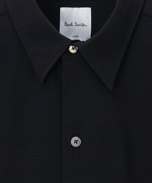 Paul Smith Black バッグ柄 長袖シャツ Cropped logo