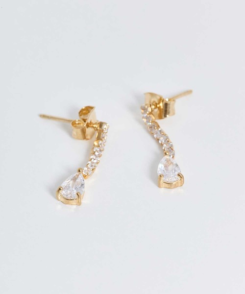 NOELA（ノエラ）の「ビジュースウィングピアス（ピアス（両耳用）・レディース・ゴールド/シルバー・フリー）」の2枚目の写真