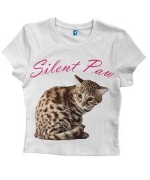 BACANORA.（バカノラ）の「SILENT PAW BABY TEE（Tシャツ/カットソー）」