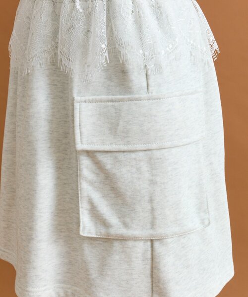 セール】ウエストレーススウェットミニスカート（スカート）｜mystic