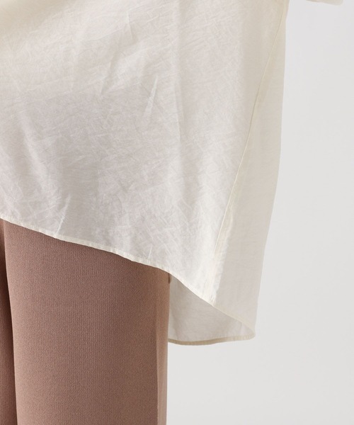 Elura（エルーラ）の「Ｖネックブラウスカーディガン/590647（カーディガン/ボレロ・レディース・オフホワイト/ブラック/キャメル・FREE）」の12枚目の写真