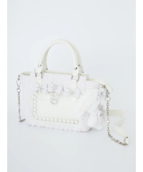 Ank Rouge(アンクルージュ)の「【痛バ】確定ファンサのおまじない ぬいと一緒におでかけBAG(小)(ショルダーバッグ・レディース・ピンク/ブルー/レッド/ホワイト/ブラック・FREE)」の2枚目の写真