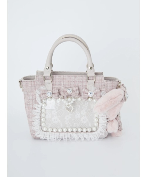 Ank Rouge(アンクルージュ)の「【痛バ】確定ファンサのおまじない ぬいと一緒におでかけBAG(小)(ショルダーバッグ・レディース・ピンク/ブルー/レッド/ホワイト/ブラック・FREE)」の6枚目の写真