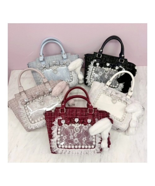Ank Rouge(アンクルージュ)の「【痛バ】確定ファンサのおまじない ぬいと一緒におでかけBAG(小)(ショルダーバッグ・レディース・ピンク/ブルー/レッド/ホワイト/ブラック・FREE)」の20枚目の写真