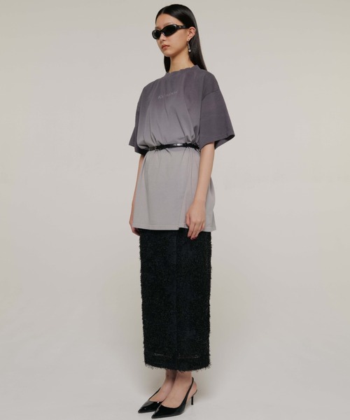 JOSE MOON(ジョゼムーン)の「TIGHT JACQUARD SKIRT/タイトジャガードスカート(スカート・レディース・ホワイト/ブラック・36/38)」の15枚目の写真