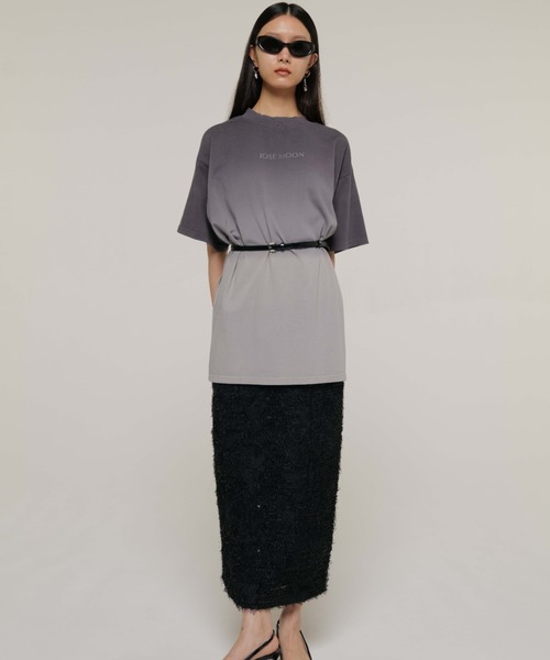 JOSE MOON(ジョゼムーン)の「TIGHT JACQUARD SKIRT/タイトジャガードスカート(スカート・レディース・ホワイト/ブラック・36/38)」の14枚目の写真