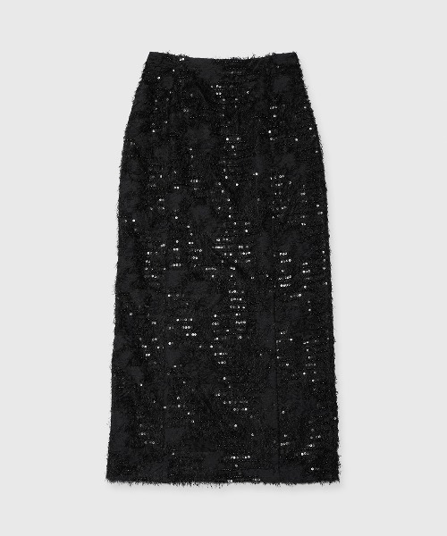JOSE MOON(ジョゼムーン)の「TIGHT JACQUARD SKIRT/タイトジャガードスカート(スカート・レディース・ホワイト/ブラック・36/38)」の20枚目の写真