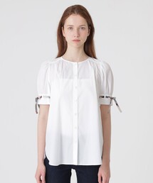 BLUE LABEL CRESTBRIDGE - 【新品タグ付き】ブルーレーベルクレストブリッジ ローンレースブラウス 38 新品タグ付き】ブルーレーベルクレストブリッジ ローンレース