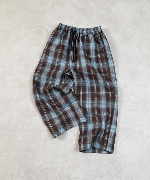 MARKEY'S(マーキーズ)の「イージーワイドチェックパンツ(その他パンツ・キッズ・レッド系その他/グリーン系その他/ブラック系その他/ブラウン系その他・90/100/110/120/130/140/150)」の13枚目の写真