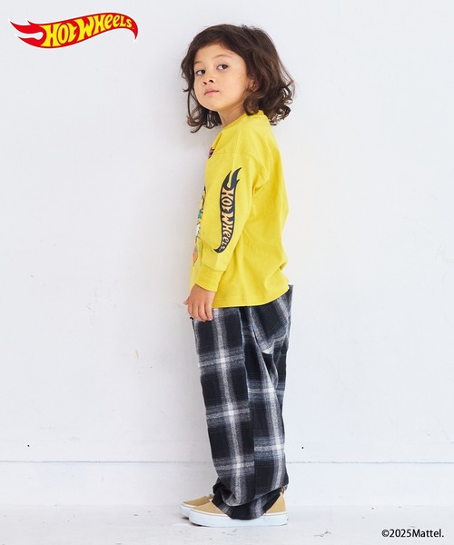 MARKEY'S(マーキーズ)の「イージーワイドチェックパンツ(その他パンツ・キッズ・レッド系その他/グリーン系その他/ブラック系その他/ブラウン系その他・90/100/110/120/130/140/150)」の12枚目の写真