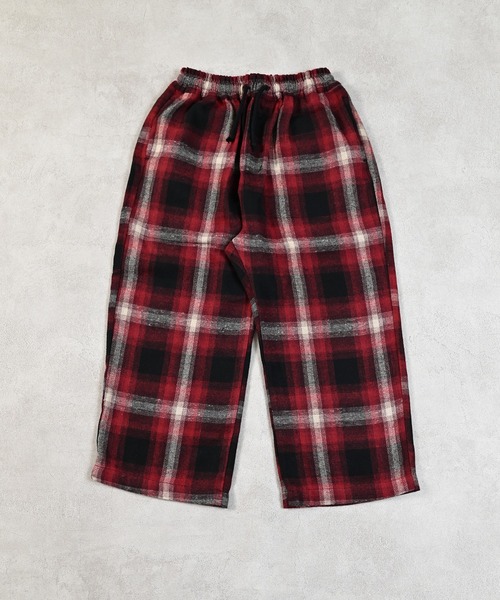 MARKEY'S(マーキーズ)の「イージーワイドチェックパンツ(その他パンツ・キッズ・レッド系その他/グリーン系その他/ブラック系その他/ブラウン系その他・90/100/110/120/130/140/150)」の22枚目の写真