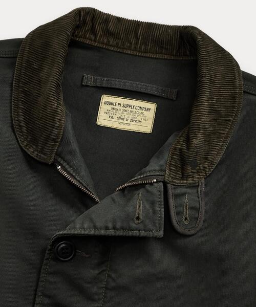 コーデュロイカラー コットン デッキ ジャケット（その他アウター