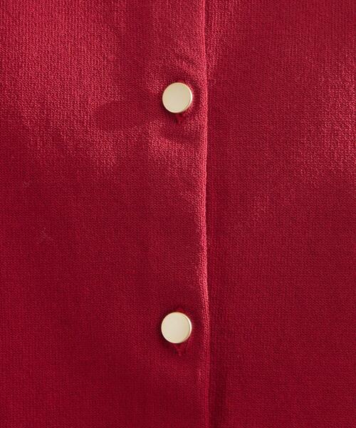 grove（グローブ）の「さらりと心地よい　大人のサマーニットカーディガン（カーディガン/ボレロ・レディース・ボルドー/ブラック/ナチュラル/グレー・02/03/01/05/04）」の20枚目の写真