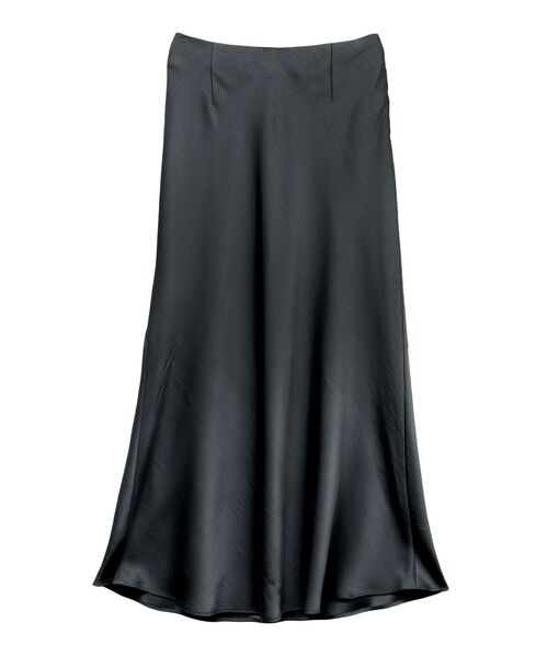 ELENDEEK(エレンディーク)の「バイアスナロースカート(スカート・レディース・アイボリー/チャコールグレー・02/01)」の14枚目の写真