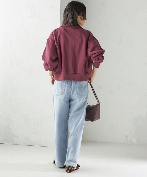 セール】【SHIPS別注】LOGAN KNITTING MILLS:プリント ジップ プル