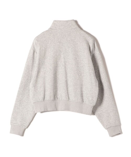 LOGAN knitting mills(ローガンニッティングミルズ)の「【SHIPS別注】LOGAN KNITTING MILLS:プリント ジップ プルオーバー(パーカー・レディース・ライトグレー/ボルドー/ダークグリーン・ONE SIZE)」の13枚目の写真