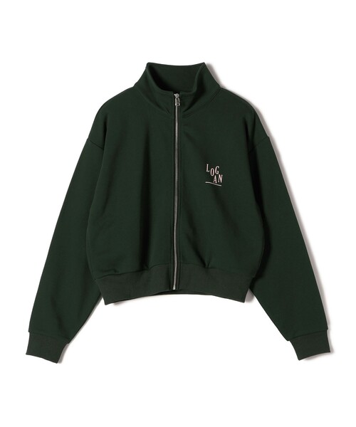 セール】【SHIPS別注】LOGAN KNITTING MILLS:プリント ジップ プル