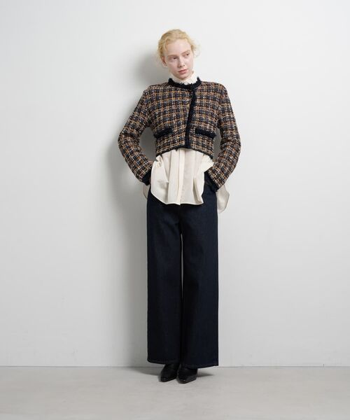 セール】ニットツイードジャケット（ニット/セーター）｜LANVIN en