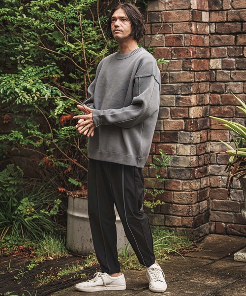 mp14029- パイピングワンポイントラインパンツ(C10015)（その他パンツ