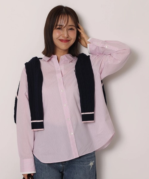 Apuweiser-riche(アプワイザーリッシェ)の「エンブレム刺繍シャツブラウス(シャツ/ブラウス・レディース・ピンク・2/1)」の5枚目の写真