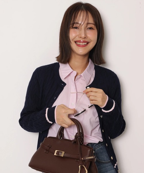 Apuweiser-riche(アプワイザーリッシェ)の「エンブレム刺繍シャツブラウス(シャツ/ブラウス・レディース・ピンク・2/1)」の11枚目の写真