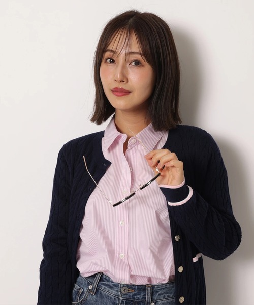 Apuweiser-riche(アプワイザーリッシェ)の「エンブレム刺繍シャツブラウス(シャツ/ブラウス・レディース・ピンク・2/1)」の13枚目の写真