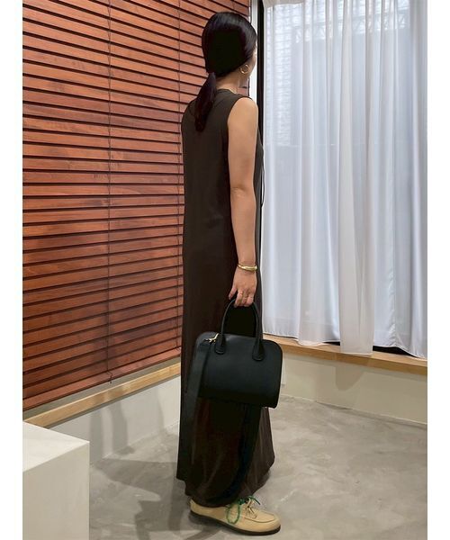 Mila Owen（ミラオーウェン）の「【セットアイテム】タンクレイヤードマキシカットソーワンピース（ワンピース・レディース・アイボリー/カーキ/ブラック・0/1）」の7枚目の写真