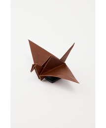 ottilie（オティーリエ）の「leather ORIGAMI turu / レザーオリガミ 鶴　★（インテリア雑貨）」