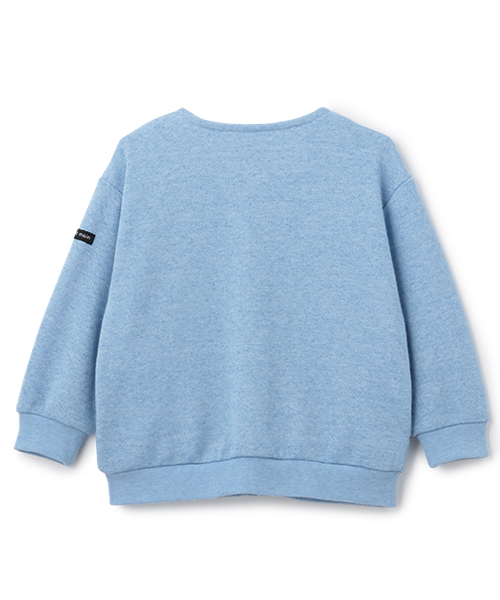 petit main(プティマイン)の「【パンどろぼう】カットカーディガン(カーディガン/ボレロ・キッズ・ホワイト系その他/サックスブルー・90cm/80cm/100cm/110cm/120cm/130cm)」の11枚目の写真