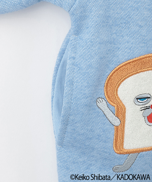 petit main(プティマイン)の「【パンどろぼう】カットカーディガン(カーディガン/ボレロ・キッズ・ホワイト系その他/サックスブルー・90cm/80cm/100cm/110cm/120cm/130cm)」の19枚目の写真