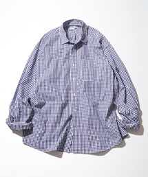 CAHLUMN | CAHLUMN/カウラム Magazine Pocket Broad Shirt(Gingham)/マガジンポケット ブロードシャツ ギンガムチェック(シャツ/ブラウス)