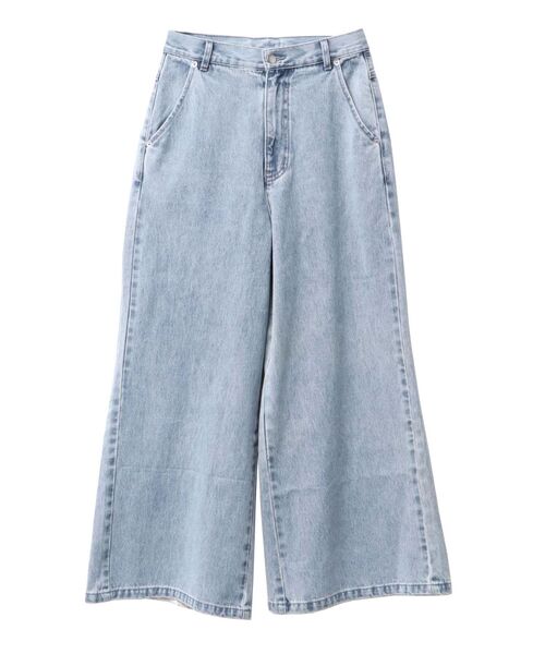 CALNAMUR(カルナムール)の「バックリボンデニムパンツ(デニムパンツ・レディース・ブラック/ライトブルー・SMALL/MEDIUM)」の18枚目の写真