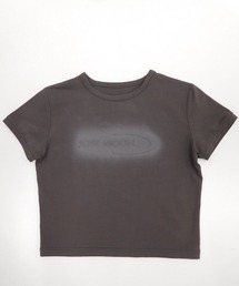 JOSEMOON LOGO OVER TSHIRT with PEARL/ジョゼムーンロゴオーバーT
