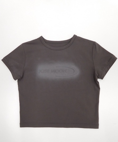 JOSE MOON(ジョゼムーン)の「WASHED MINI T SHIRT/ウォッシュミニティシャツ(Tシャツ/カットソー・レディース・ホワイト/グレー/カーキ・FREE)」の15枚目の写真