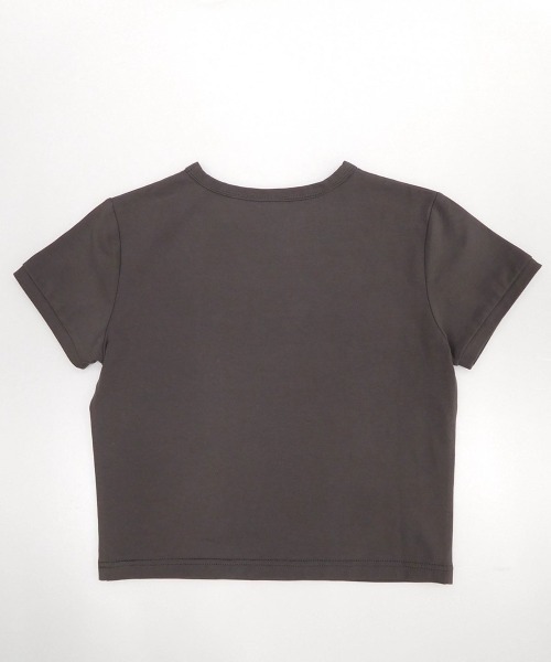 JOSE MOON(ジョゼムーン)の「WASHED MINI T SHIRT/ウォッシュミニティシャツ(Tシャツ/カットソー・レディース・ホワイト/グレー/カーキ・FREE)」の16枚目の写真