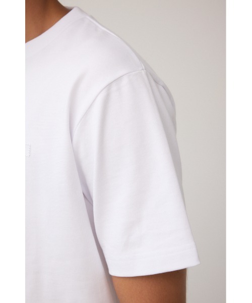 AZUL by moussy(アズールバイマウジー)の「3D刺繍半袖トップス(Tシャツ/カットソー・メンズ・ブラック/スモークピンク/ホワイト・MEDIUM/LARGE)」の15枚目の写真